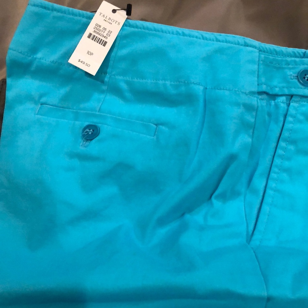 9” Talbots Twill shorts